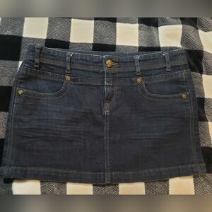 Princess vera wang • size 9 • jean skirt